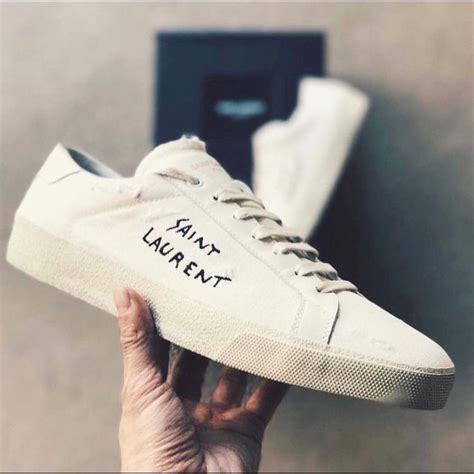 ysl shoes sneakers|saint laurent sneakers for men.